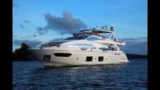 100 Azimut 2014 LA TACHE Ex IRONMAN listed w Neff Yacht Sales walkthrough  Azimut Yacht for sale [upl. by Kiel]