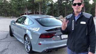 2017 Audi RS7 Performance  Review [upl. by Rehotsirk25]