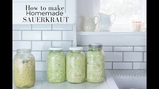 How to Make Sauerkraut [upl. by Sylvia90]