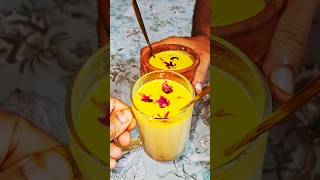 Haldi wala doodh recipe shortvideo shorts [upl. by Attenwad315]