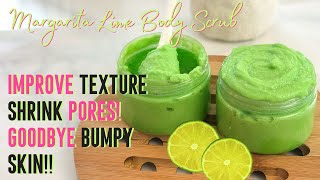 BEST Sugar Body Scrub Recipe DIY IMPROVE SKIN TONE amp TEXTURE MINIMIZE PORES [upl. by Aisatan]