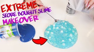 EXTREME STORE BOUGHT SLIME MAKEOVER CHALLENGE  Slimeatory 489 [upl. by Ameerak476]