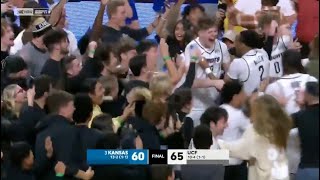 UCF vs Kansas Basketball Full Ending  HUGE Upset 011024 [upl. by Elsie530]