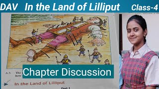 Dav Class4 English Readar The Lend Of Lilliput Complete Chapter Discussionlearnwithlearner [upl. by Nnylaf]