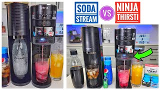 Ninja Thirsti vs SodaStream Sparkling Water Soda Maker [upl. by Ahselat]