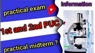 1st PUC and 2nd PUC ll practical exam information ll midterm exam practical [upl. by Benedicta]