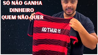 COMO PERSONALIZAR CAMISA DE TIME SEM GASTAR NADA  BORA Vender empreendedorismo [upl. by Adnuhsed]