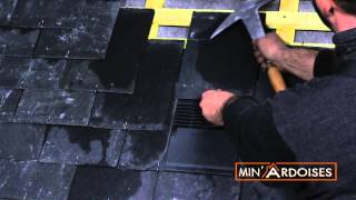 Tutoriel Couverture ardoise étape 6 ventilation et faitiere [upl. by Theodoric]