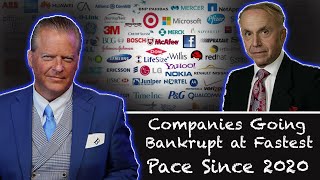 Companies Going Bankrupt at Fastest Pace Since 2020 [upl. by Eeneg]