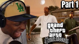 We Back  Grand Theft Auto San Andreas Definitive Edition Walkthrough  Part 1 [upl. by Drye]