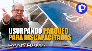 ¡Exclusivo Estacionamientos usurpados malos ciudadanos usando parqueo para discapacitados [upl. by Seaman150]