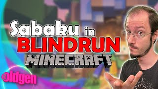 LA BLIND RUN DI SABAKU  MINECRAFT [upl. by Griffis625]