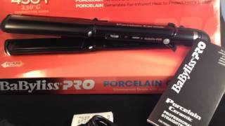 Nueva plancha Babyliss Pro Porcelain Ceramic [upl. by Traggat505]