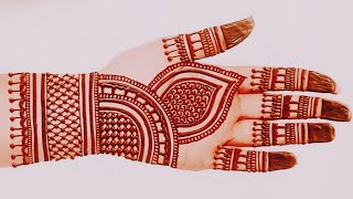 Stylish Fronthand mehndi design mehndimehndi ka Designsimple mehndimehndi designmehandimehendi [upl. by Anay806]