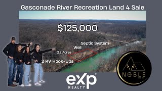 2 Acre Gasconade River Property For Sale Richland Missouri [upl. by Adidnac]