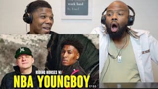 Ridin Horses w NBA YOUNGBOY on Grave Digger Mountain  POPS REACTION [upl. by Jaynes]