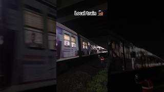 Indian local train loco pilot night duty 😴 train travel video [upl. by Intruok]