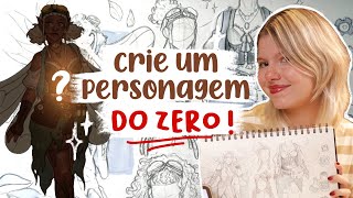 CRIANDO UM PERSONAGEM DO ZERO [upl. by Searby]