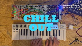 CHILL OUT  Modularsynth Quadrax Mimeophon Korg Module Ambient モジュラーシンセ Lofi Beats [upl. by Sheff]