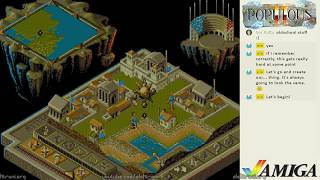 Populous 2 Gameplay Amiga  part 1 [upl. by Leahkim387]