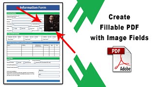 How to create a fillable pdf with image fields using Adobe Acrobat Pro DC [upl. by Erle]