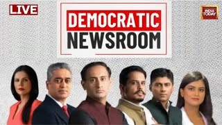 Democratic Newsroom LIVE Is The MSP Law Feasible Are Demands Of Farmers Justified  India Today [upl. by Arnaud]