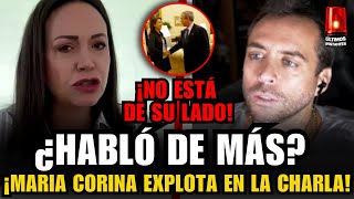 🚨¡EXPLOTA MARÍA CORINA MACHADO CHARLANDO Con JORDI WILD y REVELA INFORMACIÓN CRUCIAL CONTRA MADURO [upl. by Yretsym815]