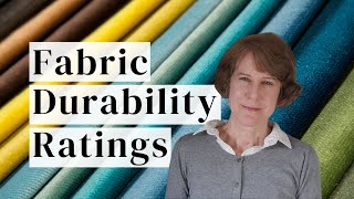 Upholstery Fabric Durability Ratings Explained  Wyzenbeek and Martindale Fabric Testing Methods [upl. by Terryn267]