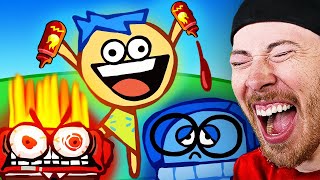 FUNNY Inside Out 2 Animations to make you laugh Recap Movie [upl. by Ivanah]