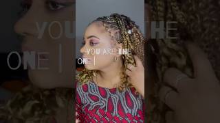 Modèle tendance 2024 demie tresses demi tissage braids coiffuressimples viralvideo shorts [upl. by Anair]