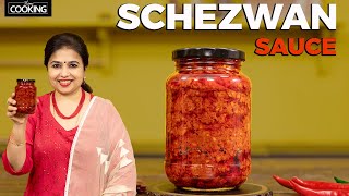 Schezwan Sauce  Homemade Schezwan Sauce Recipe  How to make Schezwan Sauce at home [upl. by Yance372]