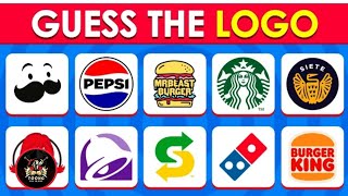 Guess The Logo Food amp Drink Edition  45 Logos Think Youre a Foodie [upl. by Nylecsoj349]