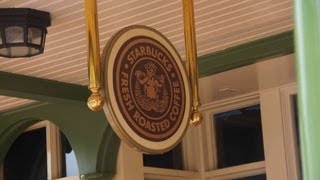 New Main Street Bakery featuring Starbucks at Disney Magic Kingdom [upl. by Sabir721]