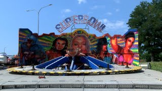 Superbowl e dischi volanti attrazioni del luna park [upl. by Creigh]