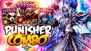 44HP55RES TANKY SQUAD Destroys Enemies in Summoners War [upl. by Pet454]