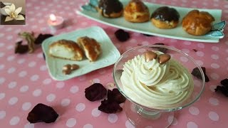 Recette de la Crème diplomate Diplomat Cream Recipe وصفة كريمة الشو و الميلفاي [upl. by Knowling]