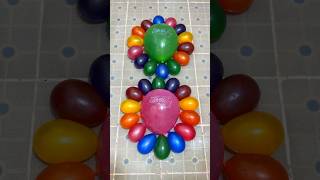 Beautiful Pink Green Happy Birthday Balloons and Mini 28 Rainbows Balloons Pop Reverse ASMR [upl. by Aem]