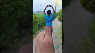 Amazing finger Photography ideas 💡✅💯photography trendingviralvideo mobile crazyideasytshort [upl. by Thistle]