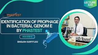 Identify Prophage in Bacterial Genome by PHASTEST  WGS8  Lecture 429  Dr Muhammad Naveed [upl. by Assina]