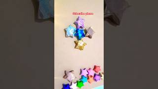 DIY Lucky Star with Decoration Tape  Easy Craft Shorts luckystar diy ytshorts [upl. by Brewster]