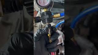 Filling coolant in a vacuum mechancial automobile shortsvideo mecanic car welding [upl. by Alegnasor18]