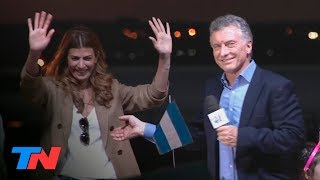 Juliana Awada la protagonista inesperada de la marcha del quotSí se puedequot de Macri [upl. by Kare]