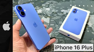 Apple iPhone 16 Plus  Unboxing and HandsOn [upl. by Ydac]