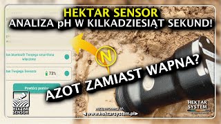 ANALIZA pH W KILKADZIESIĄT SEKUND  HEKTAR SENSOR [upl. by Aklim]