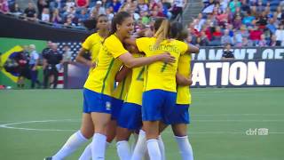 Seleção Brasileira Feminina melhores momentos de Brasil 1 x 1 Japão [upl. by Pronty]