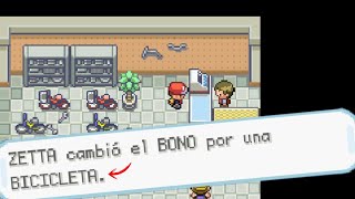 COMO CONSEGUIR la BICIHOW TO GET BIKE en POKÉMON ROJO FUEGO y VERDE HOJA [upl. by Faso870]