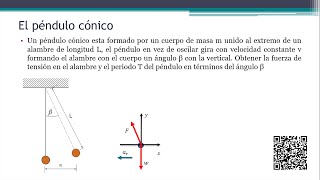 DINÁMICA DEL MOVIMIENTO CIRCULAR EJERCICIOS RESUELTOS N°2 Tensión y periódo péndulo cónico [upl. by Pradeep]