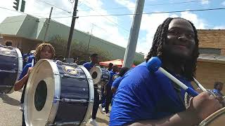 Louisiana Leadership Institute Marching Band at the 30th Annual Creole Festival Parade in Opelousas [upl. by Elatnahc]