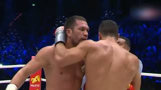 Klitschko knockout Pulev at 5th round [upl. by Atinaej873]