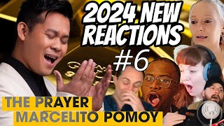 2024 NEW REACTIONS 6  Marcelito Pomoy sings The Prayer by Celine Dion amp Andrea Bocelli Compilation [upl. by Dihgirb]